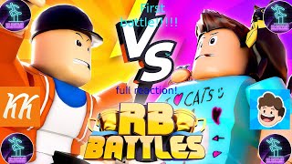 The first RB battles video is finally here🤯💥 Kindly Keyin vs Denis Parkour Tower🐱‍👤😻😉