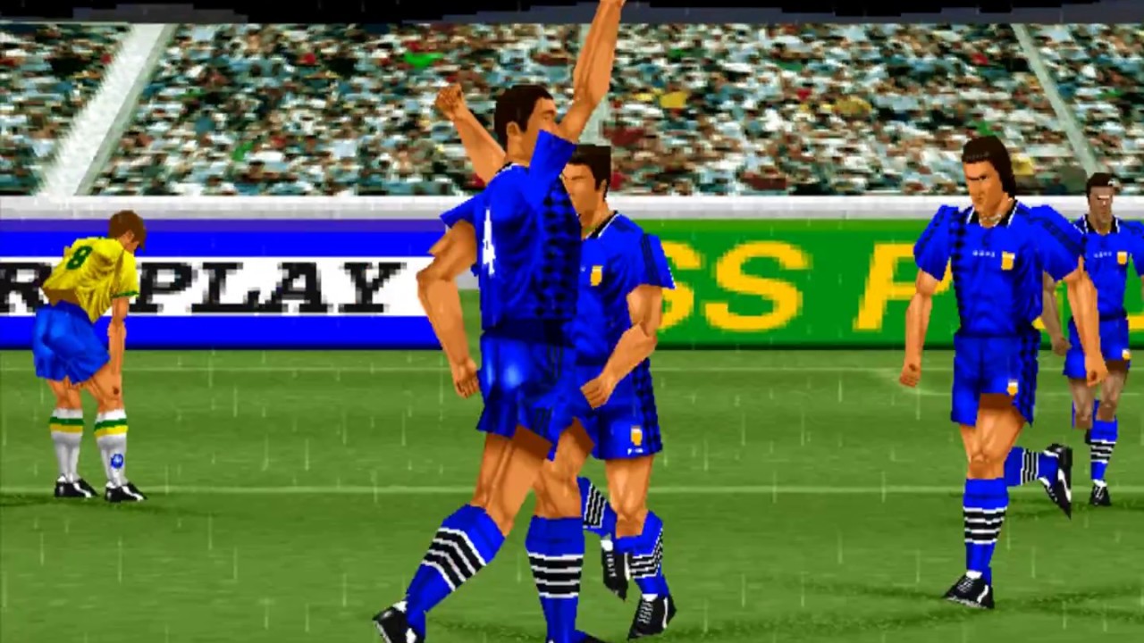 Ps1 International Superstar Soccer Pro Gameplay 4k Youtube