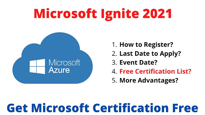 Microsoft ignite 2021 | Microsoft ignite cloud skills challenge 2021
