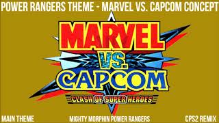 Power Rangers Theme - Marvel Vs. Capcom Concept