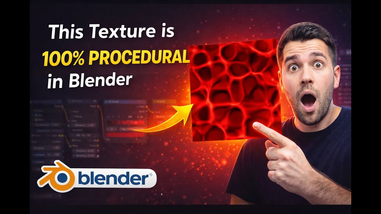 Create a 100% procedural texture in Blender using only shader nodes