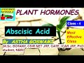 Abscisic acid | their function| plant hormones| phytohormone| plant physiology for TGT PGT GATE NEET