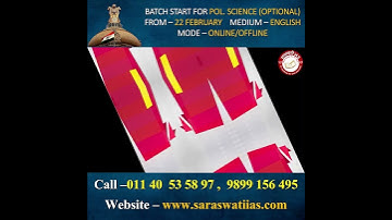 New Batch of POLITICAL SCIENCE & IR (PSIR) By Rajesh Mishra (English Medium)For UPSC/ PCS #shorts