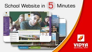 Create best design school website -  Intro VIDYA School App screenshot 5