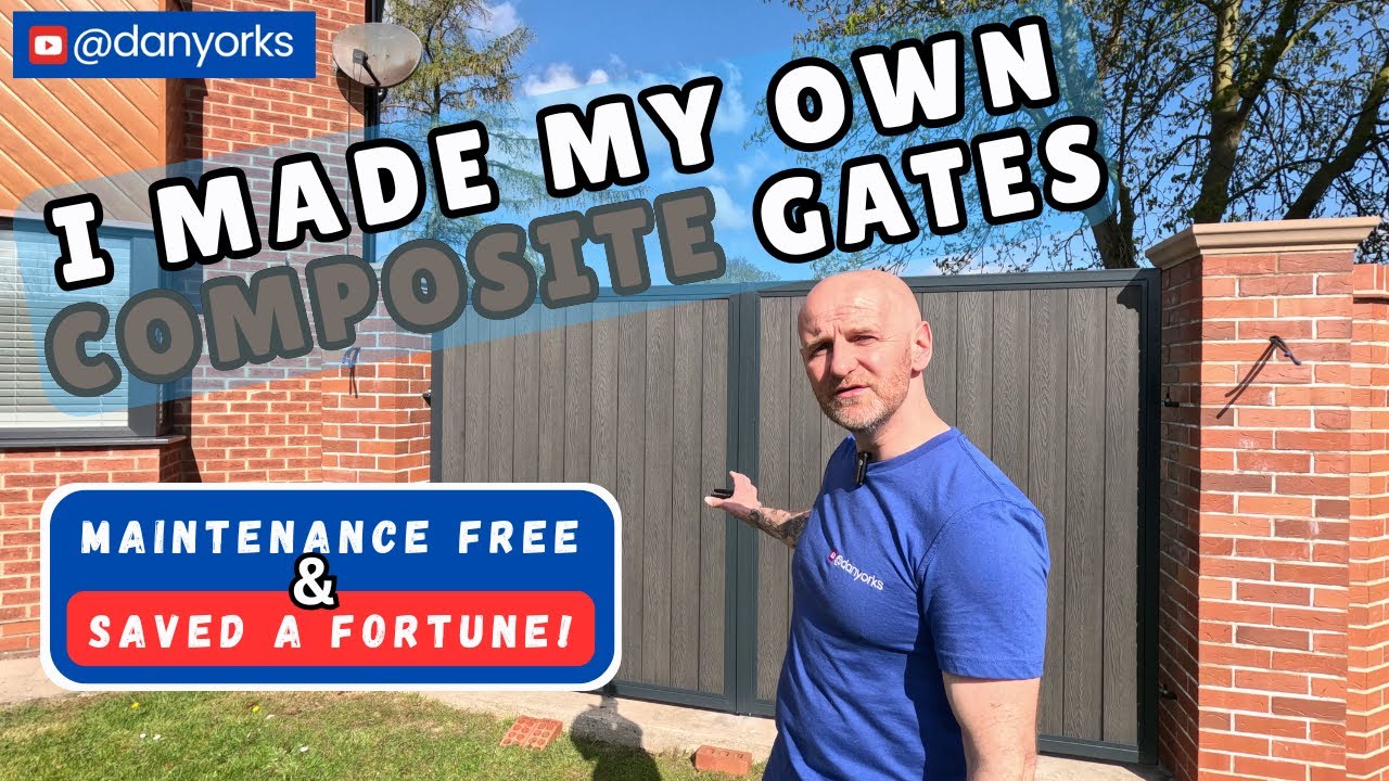 I Made My Own Composite Gates and Saved a Fortune!!!