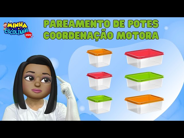 Pareamento de Potes G2 - Educação Infantil - Videos Educativos - Atividades para Crianças