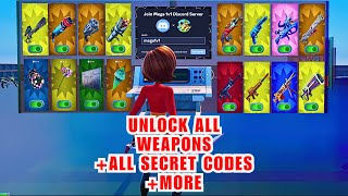 MEGA 1V1 ALL GUNS & VEHICLES MAP FORTNITE CREATIVE - FIND ALL SECRETS LOCATIONS PART 2