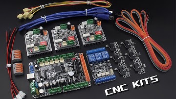 Connect PiBot GRBL CNC Electronics kits on a Openbuilds Kits CNC