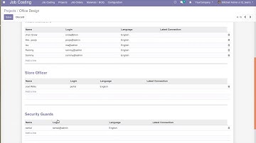 How to Manage Project Team for Construction and Job Contracting | Odoo Apps Feature #odoo16