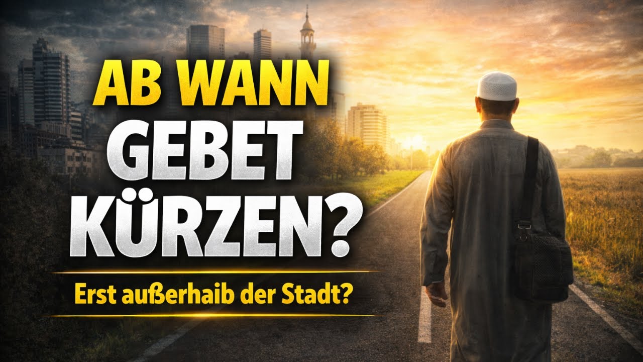 Ab wann darf man Gebete kürzen? | Al-Wajiz