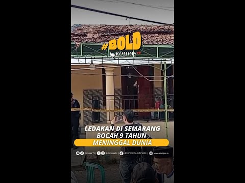 LEDAKAN DI SEMARANG, BOCAH 9 TAHUN MENINGGAL DUNIA #short