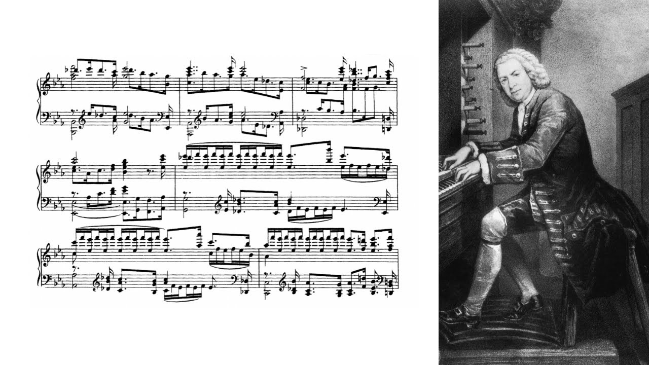 J. S. BACH / F. BUSONI - Prelude and Fugue "St. Anne" E-Flat Major BWV552 (Egon Petri)