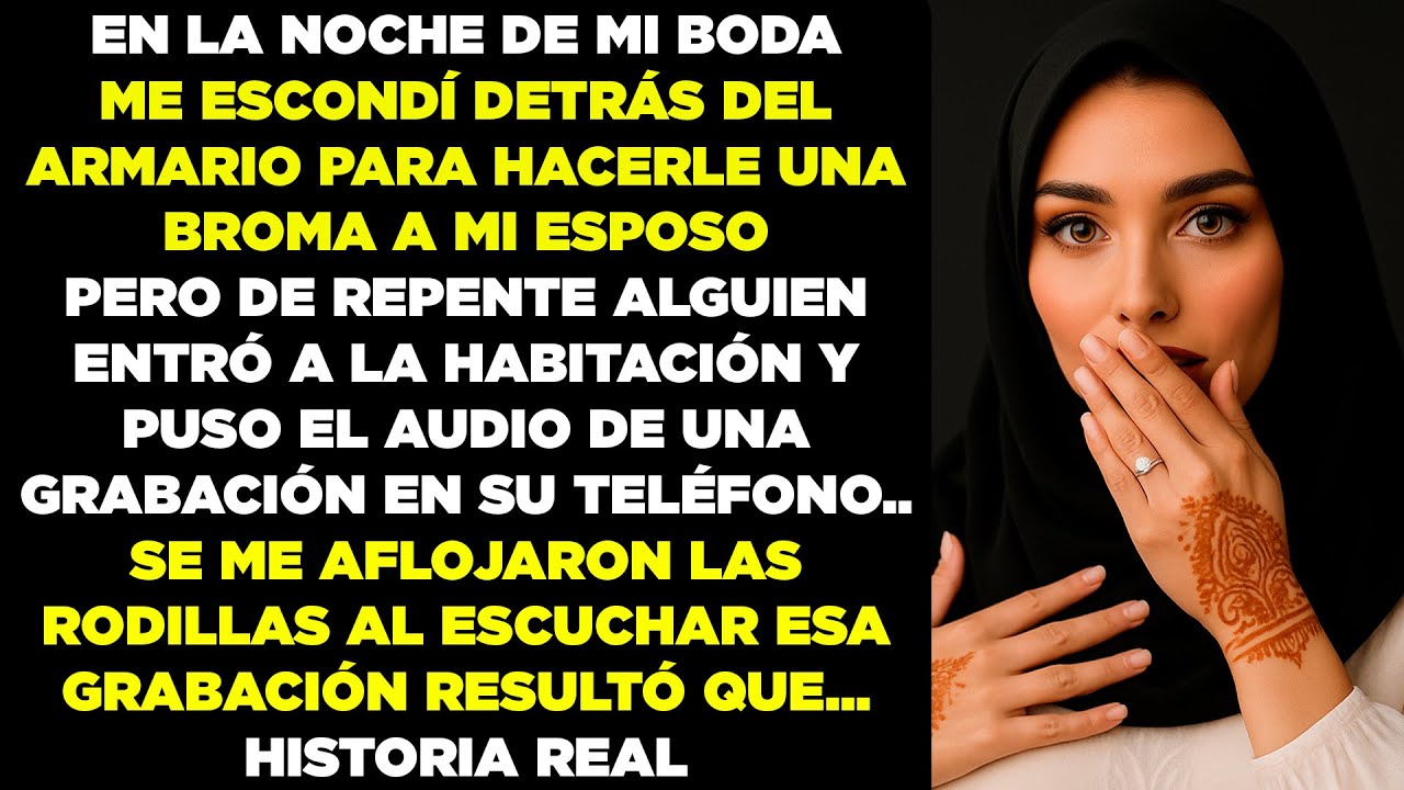 Me escondí en el armario para darle una sorpresa a mi esposo, pero lo que escuché me dejó en shock..