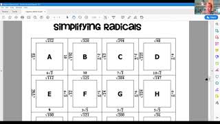 Algebra Week 8 - Remote Learning