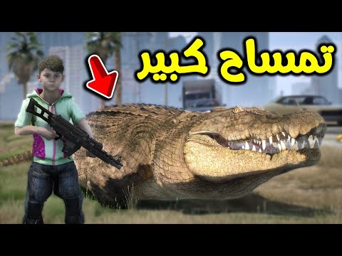 تمساح كبير !! || قراند 5