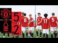 Five Star Performance at Carrington | Man Utd 5-2 Nottingham Forest | Academy Highlights