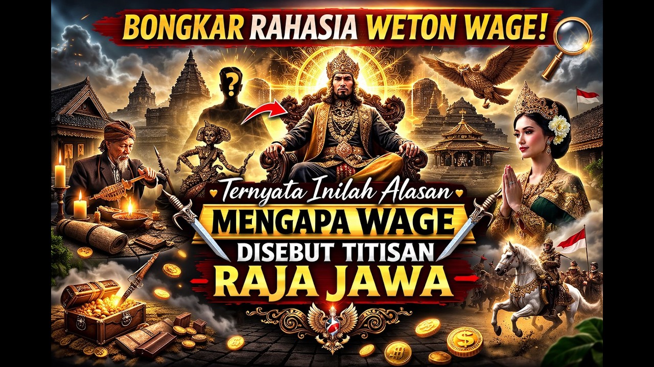 Bongkar Rahasia Weton Wage! Ternyata Inilah Alasan Mengapa Wage Disebut Titisan Raja Jawa