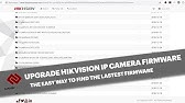 How To Update Hikvision Dvr Firmware Hikvision Firmware Download Youtube