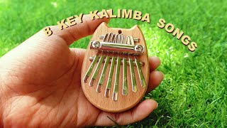 8 Key Kalimba Easy Beginner Songs Tutorial