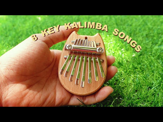 8 Key Kalimba Easy Beginner Songs Tutorial 