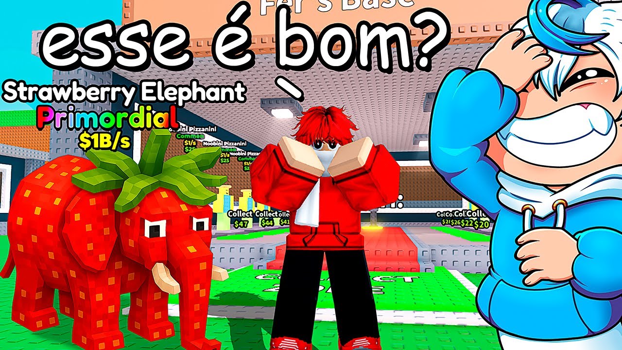 ENSINEI MEU AMIGO A VIRAR PRO PLAYER EM 24 HORAS NO ROUBE UM BRAINROT!