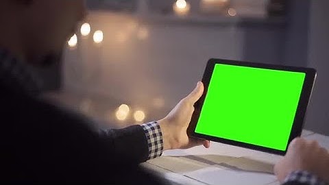 Using Digital Tablet In Cafe Stock Footage