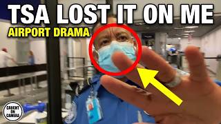 TSA AGENT LOSES IT During 1st Amendment Audit at the Airport