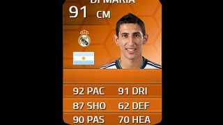 FIFA 14 MOTM DI MARIA 91 Player Review & In Game Stats Ultimate Team