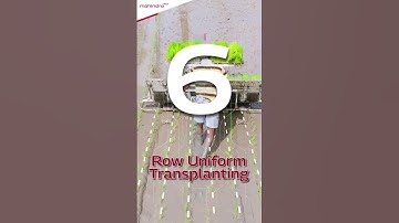 Introducing all-new Rice Transplanter - Mahindra Paddy Walker 6RO Rice Transplanter