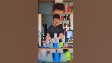 The Incredible Fast Sport Stacking G5 3-6-3 in 2.251 Seconds! #shorts