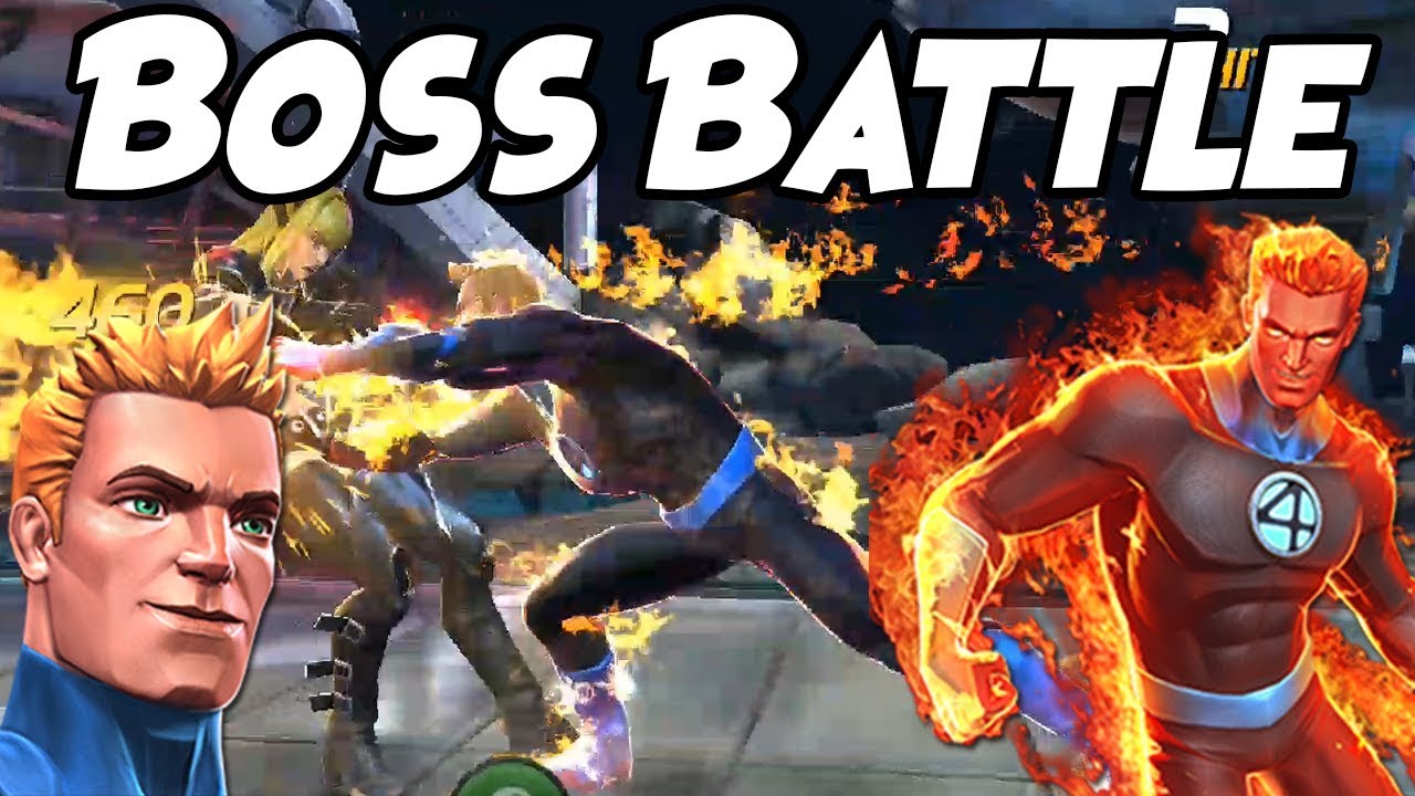 First Look at Human Torch's Abilities | Marvel Contest of Champions