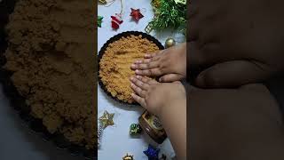 Christmas Special No Bake Chocolate Tart chocolate christmas eggless viral food recipe shorts