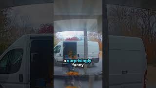 This driver ran into unexpected trouble