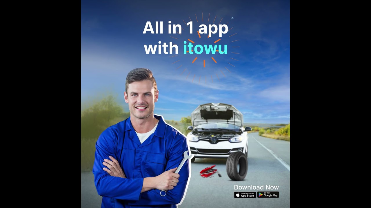 ITOWU – One Tap for Fast Roadside Help 📲