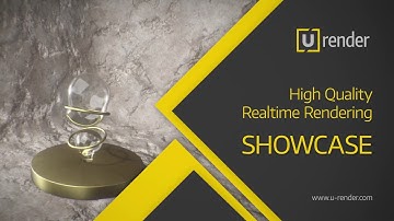 Bubbles - U-RENDER Real-time Rendering Showcase