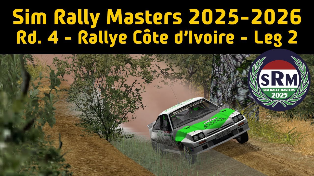 Sim Rally Masters 2025-2026 - Rallye Côte d'Ivoire - Leg 2