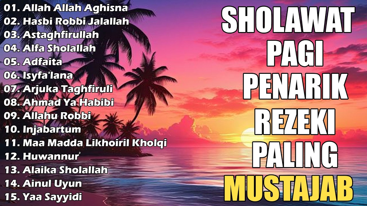 SHOLAWAT JIBRIL PENARIK REZEKI, 🙏REZEKI DATANG DARI SEGALA ARAH🙏 SHOLAWAT NABI PALING MUSTAJAB