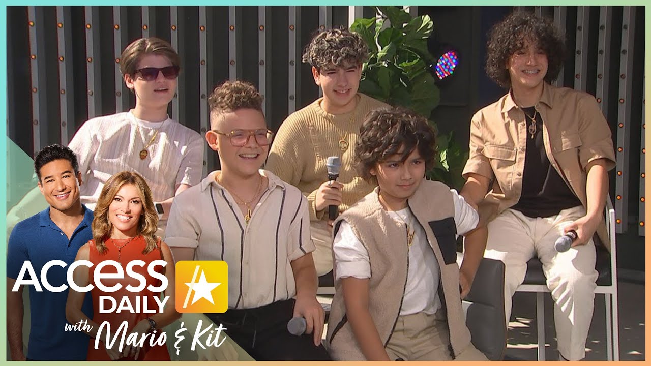 Menudo учит Марио Лопеса танцевать под свой хит «Mi Amore»