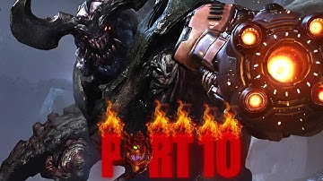CYBERDEMON BOSS FIGHT iN DOOM 4 GAMEPLAY PART 10 (FULL GAME) (2016)