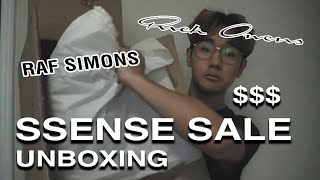 SSENSE 2020 Summer Sale Haul (Rick Owens, Raf Simons)