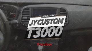 [JY커스텀] T3000 Preview! #T map API #하이브리드맵 #HD DMB