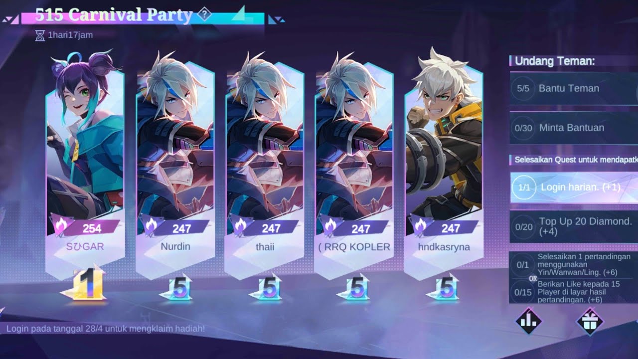 Tips & Trick Ranking 1 di promo diamond | Auto ketemu bot