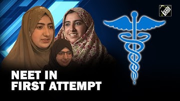 Three sisters from J&K crack NEET in first attempt