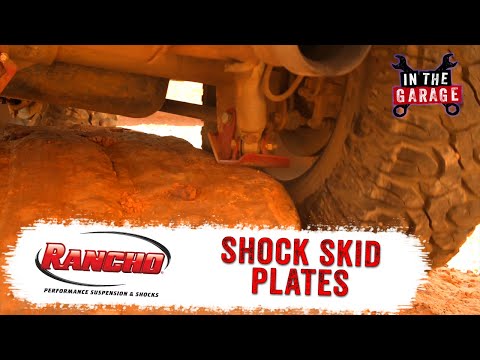 Rancho Rock Gear:  Shock Skid Plates - Features and Review