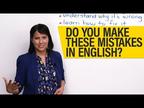 Video: Când folosiți mistake?