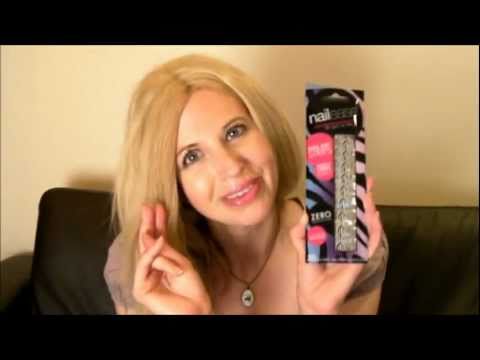 Nailease Zebra Print Nail Art Strips Tutorial