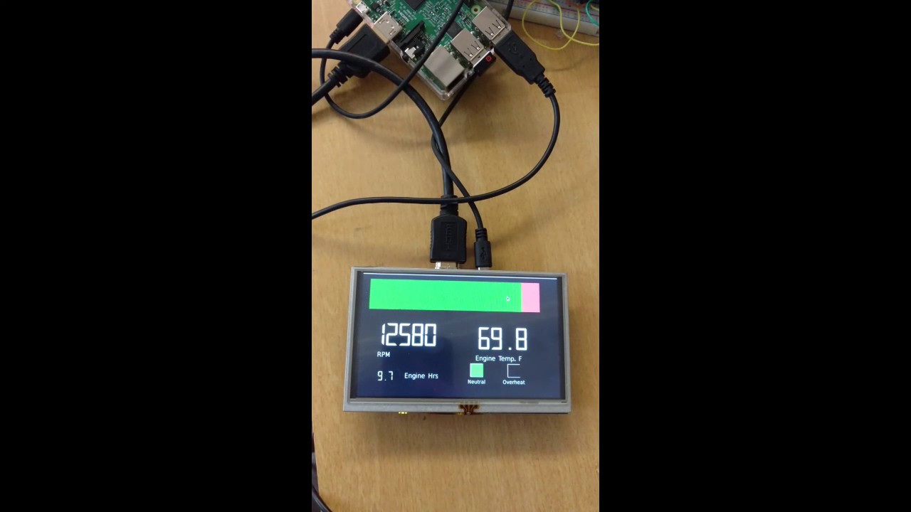 Motorcycle Digital Dash Testing YouTube