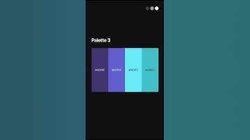 5 color palettes for your projects #web #uxui #figma #design #3d #logo #identityv #wow #tips #color