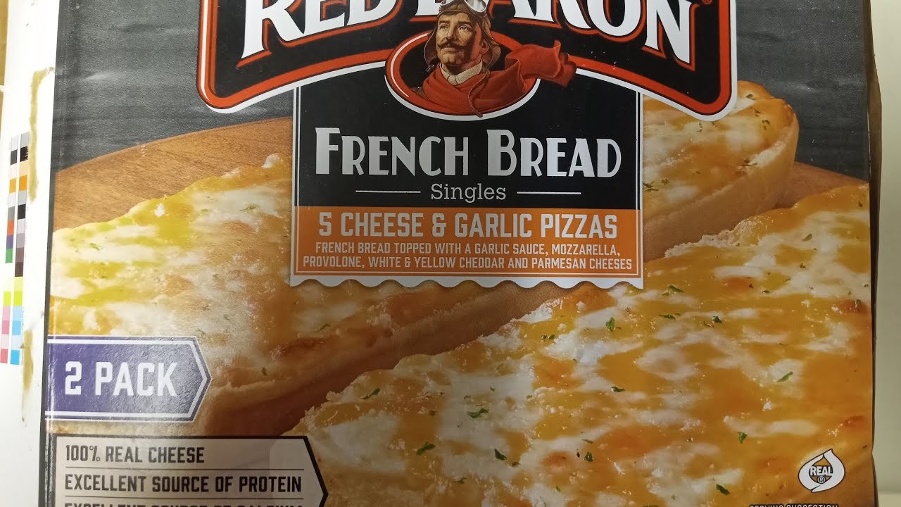 Review Of (Red Baron French Bread Pizza) YouTube