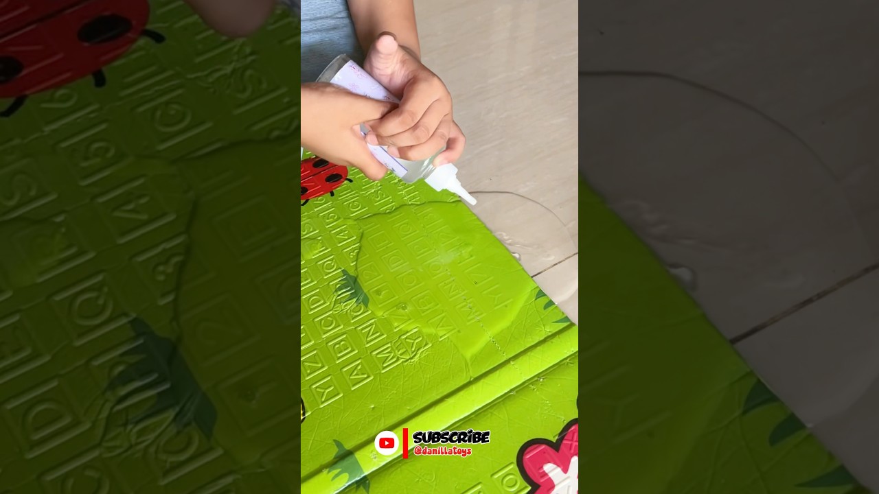 YAAHH CLEAR GLUE DANILLA TUMPAH!! 